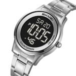 SKMEI 2425 Round Digital Countdown Watch - silver/black