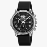 SKMEI - 2468 - Luxury Analog Quartz Chronograph Watch - silver/black - Image 3