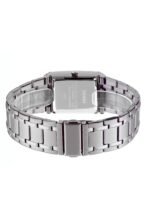 SKMEI 9263 Square Analog Quartz Watch - silver/silver - Image 3