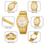 SKMEI - 9372 - Imperial Time Quartz Watch - Gold/Silver - Image 3
