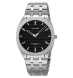 SKMEI - 9372 - Imperial Time Quartz Watch - Silver/Black - Image 4