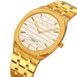 SKMEI - 9372 - Imperial Time Quartz Watch - Gold/Silver