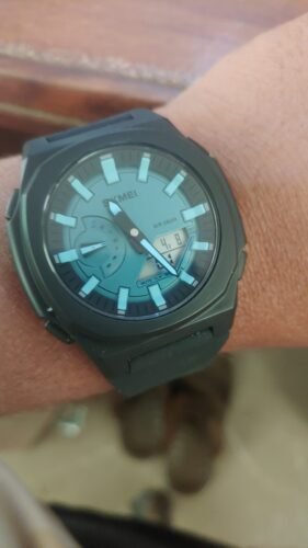 Skmei - 2091 - Digital Analog - Black/LighBlue-White photo review