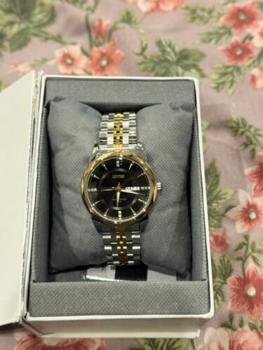 SKMEI - 9268 - Quartz Stainless Steel Luxury Analog Watch - silver/gold-black photo review