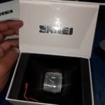 SKMEI - 9311 - Elegant Square Quartz Mesh Edition Watch - silver/black photo review