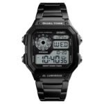 Skmei - 1335 - Digital Sports Countdown Waterproof Watch - Black - Image 5