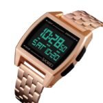 SKMEI - 1368 - Digital Electronic Male Clock Military Sports Watch - rose gold - Image 4