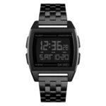 SKMEI - 1368 - Digital Electronic Male Clock Military Sports Watch - black - Image 2