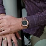 SKMEI - 1667 - Qibla Azan Time Reminder Prayer Watch - Rose gold/black - Image 4