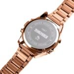 SKMEI - 1667 - Qibla Azan Time Reminder Prayer Watch - Rose gold/black - Image 3