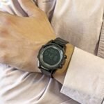 SKMEI - 1667 - Qibla Azan Time Reminder Prayer Watch - Black/black - Image 4