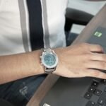 SKMEI - 1667 - Qibla Azan Time Reminder Prayer Watch - Silver/white - Image 3