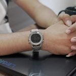 SKMEI - 1667 - Qibla Azan Time Reminder Prayer Watch - silver/black - Image 4