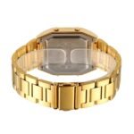 SKMEI - 1763 - Qibla Azan Time Reminder Prayer Watch - gold black - Image 3