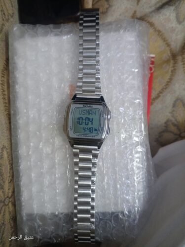 SKMEI - 2240 - Qibla Azan Time Reminder Prayer Watch - silver photo review