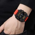 Skmei - 1848 - Digital Waterproof LED Luminous - Red - Image 2