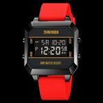 Skmei - 1848 - Digital Waterproof LED Luminous - Red - Image 5