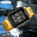 Skmei - 1859 - Digital Electronic LED Display Watch - gold - Image 2