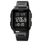 Skmei - 1859 - Digital Electronic LED Display Watch - black
