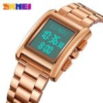 SKMEI - 2092 - Qibla Azan Time Reminder Prayer Watch - rose gold - Image 2