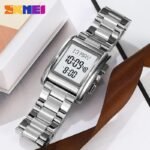 SKMEI - 2092 - Qibla Azan Time Reminder Prayer Watch - silver - Image 5