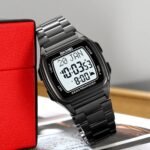 SKMEI - 2240 - Qibla Azan Time Reminder Prayer Watch - black