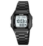 SKMEI - 2240 - Qibla Azan Time Reminder Prayer Watch - black - Image 2