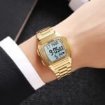 SKMEI - 2240 - Qibla Azan Time Reminder Prayer Watch - gold - Image 6