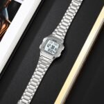 SKMEI - 2240 - Qibla Azan Time Reminder Prayer Watch - silver - Image 4