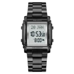 SKMEI - 2277 - Qibla Azan Time Reminder Prayer Watch - black
