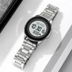 SKMEI - 2300 - Qibla Azan Time Reminder Prayer Watch - silver - Image 3