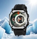 SKMEI - 2533 - Luxurious Creative Gentleman Business Boutique Dial Quartz Watch - silver/black - Image 4