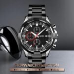 SKMEI - 9192 - Premium Chronograph Analog Watch - silver/black - Image 3