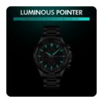 SKMEI - 9192 - Premium Chronograph Analog Watch - silver/black - Image 4