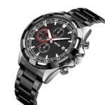 SKMEI - 9192 - Premium Chronograph Analog Watch - silver/black