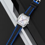 SKMEI - 9364 - Sporty Barrel Shape Quartz Watch - blue - Image 4