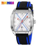 SKMEI - 9364 - Sporty Barrel Shape Quartz Watch - blue - Image 5