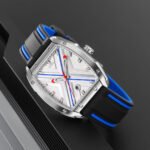 SKMEI - 9364 - Sporty Barrel Shape Quartz Watch - blue - Image 3