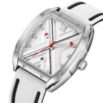 SKMEI - 9364 - Sporty Barrel Shape Quartz Watch - white