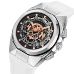 SKMEI - 9377 - Sporty Multi-Function Quartz Watch - silver/white - Image 2