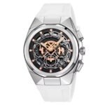 SKMEI - 9377 - Sporty Multi-Function Quartz Watch - silver/white - Image 4