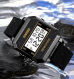 Skmei - 1848 - Digital Waterproof LED Luminous - Black/White - Image 3