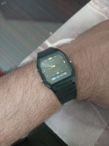 Skmei - 1604 - Digital Minimalist Waterproof Wrist Watch - black/black photo review