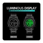 Skmei - 1611 - Advanced Digital Functions Watch - black - Image 3