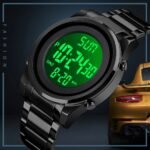 Skmei - 1611 - Advanced Digital Functions Watch - black - Image 2