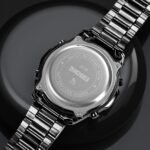 Skmei - 2019 - Advanced Digital Features Dual Time Watch - black-black - Image 3