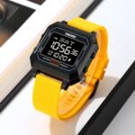 Skmei - 2150 - Digital Electronic Sports Watch - black/yellow - Image 4