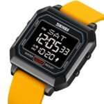 Skmei - 2150 - Digital Electronic Sports Watch - black/yellow - Image 2