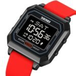 Skmei - 2150 - Digital Electronic Sports Watch - black/red - Image 2