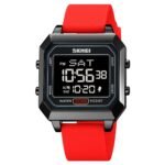 Skmei - 2150 - Digital Electronic Sports Watch - black/red